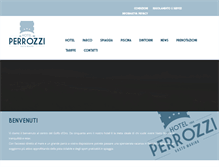 Tablet Screenshot of hotelperrozzi.it